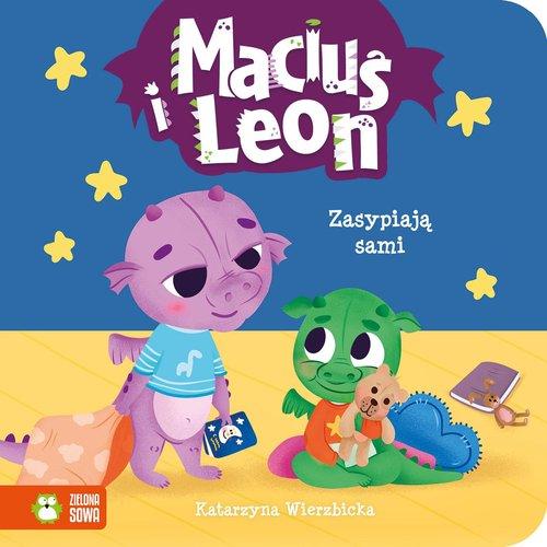 Maciuś i Leon. Zasypiają sami